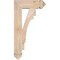 Ekena Millwork Merced Arts & Crafts Smooth Bracket, Douglas Fir, 3 1/2"W x 14"D x 26"H BKT04X14X26MRC03SDF - alternate 2